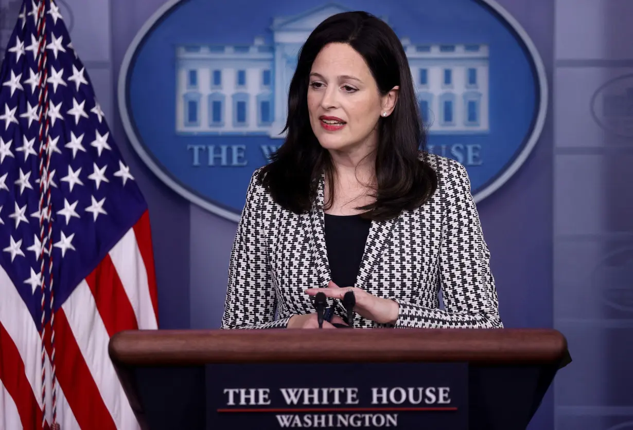 FILE PHOTO: White House Deputy National Security Advisor Neuberger addresses cyber security during the daily press briefing at the White House in Washington