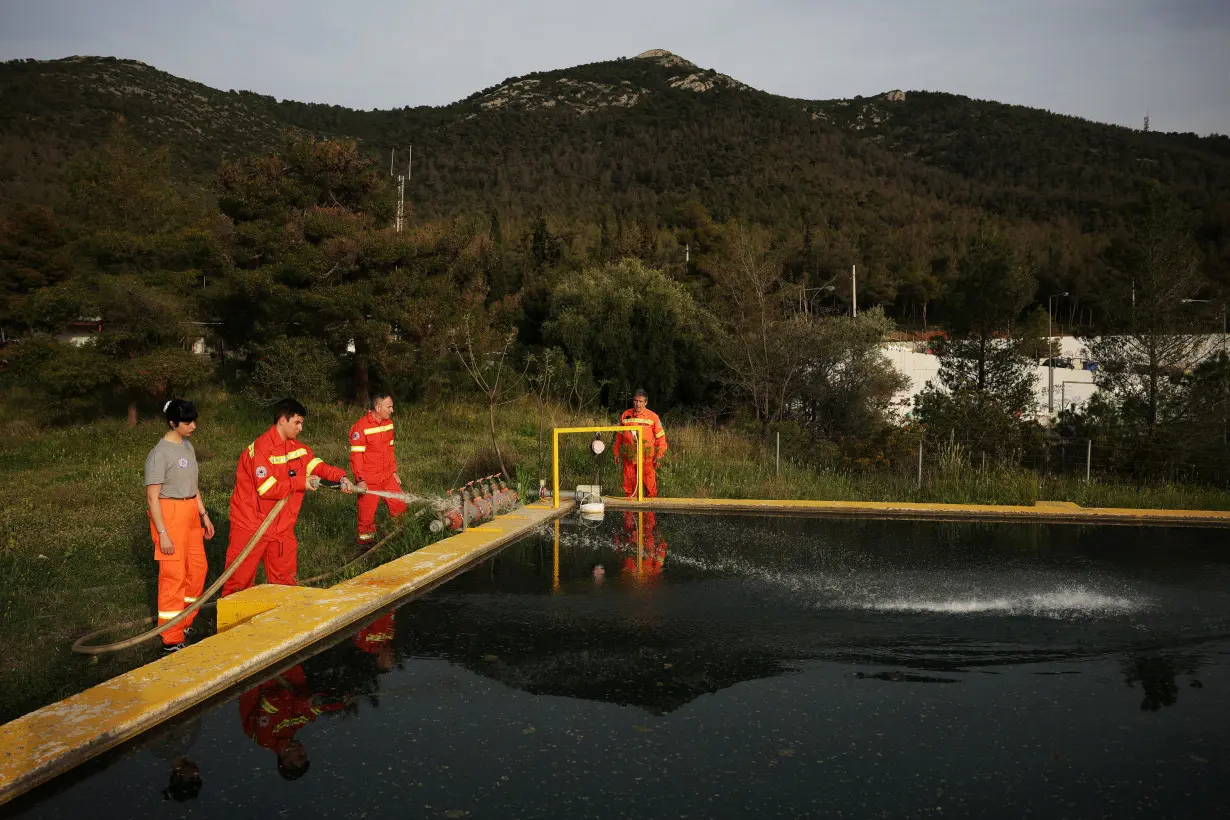 Greek summer wildfire threat nears, outpacing plans to contain it