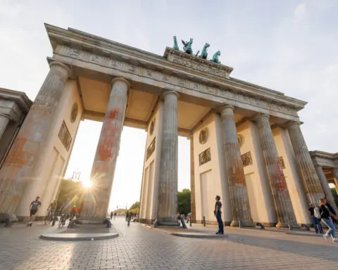 German climate activists sentenced for spraying paint on Brandenburg Gate