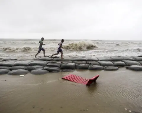 Bangladesh evacuates hundreds of thousands as a severe cyclone approaches from the Bay of Bengal