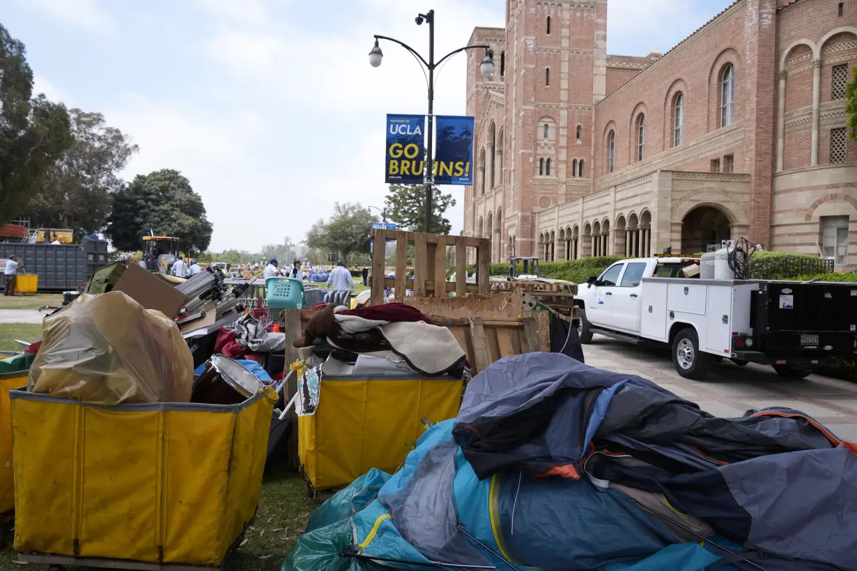 Israel Palestinians Campus Protests