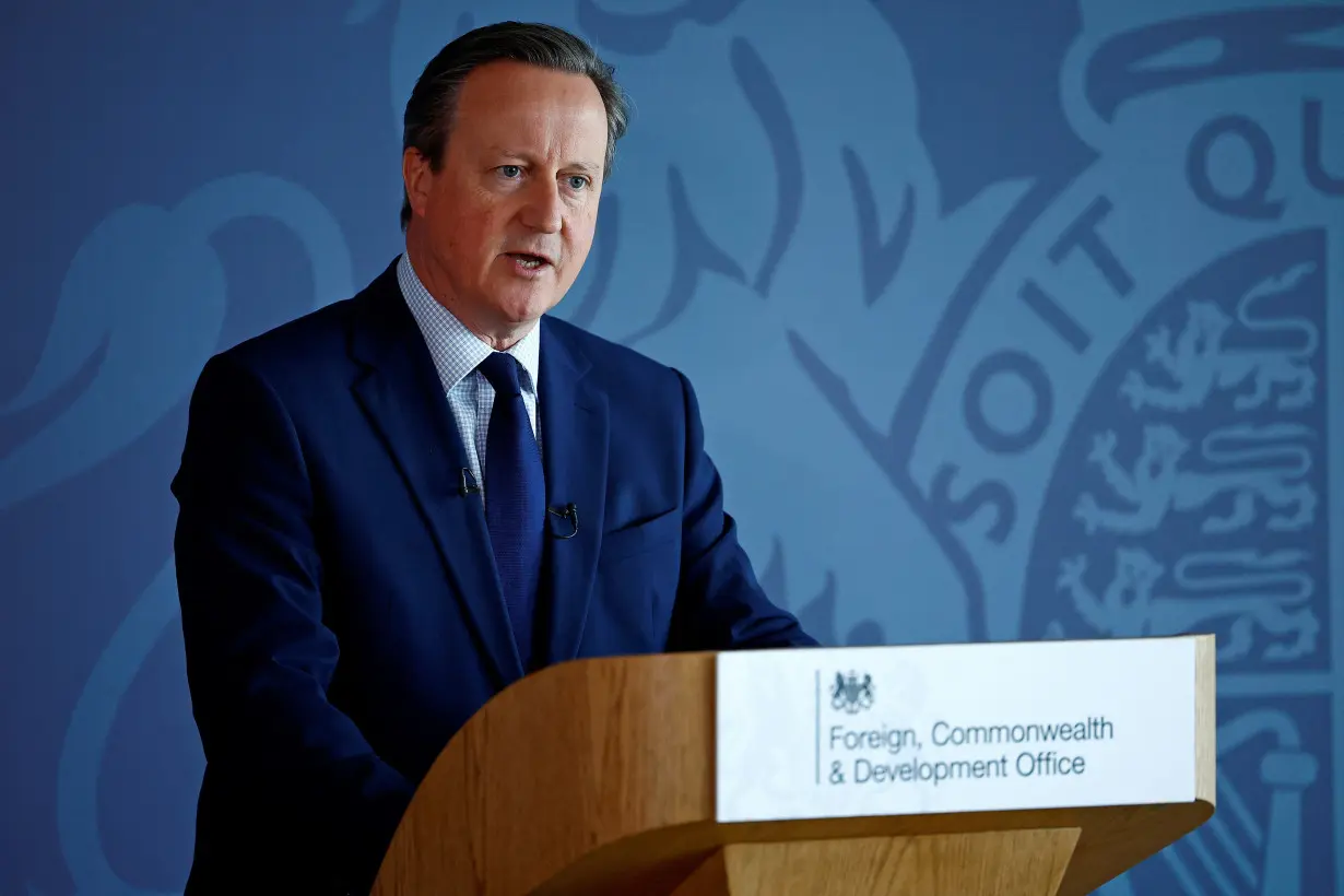 In 'dangerous world', UK's Cameron says NATO must be tougher, spend more