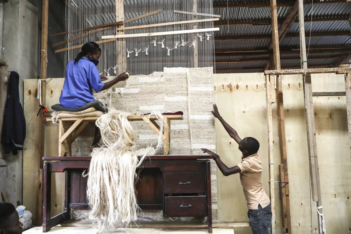 A Ugandan business turns banana fiber into sustainable handicrafts