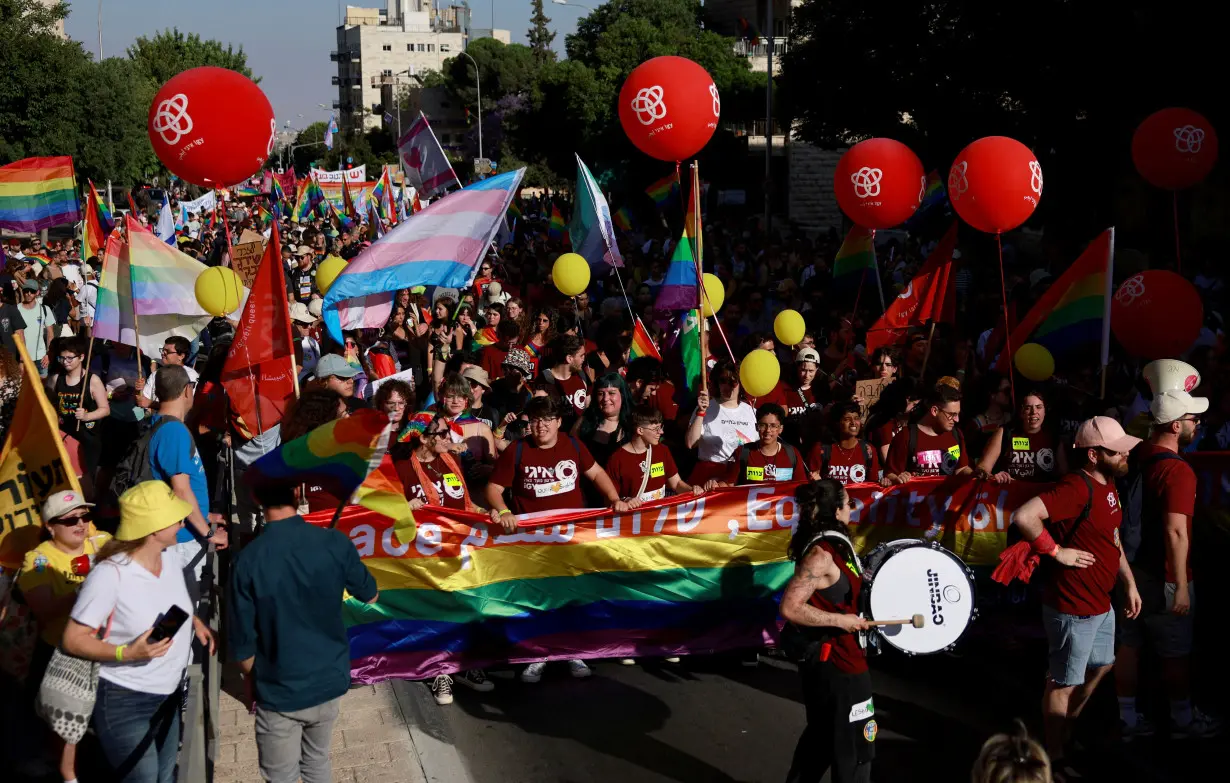 Annual Pride and Tolerance March in Jerusalem