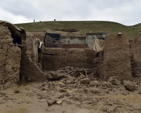 Heavy rains set off flash floods in northern Afghanistan, killing at least 50 people