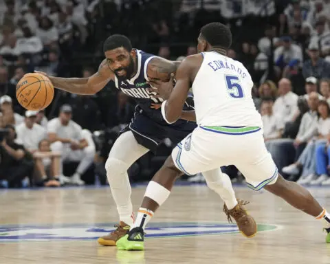 Mavs have early control over Wolves in Western Conference finals with mature, savvy effort by Irving