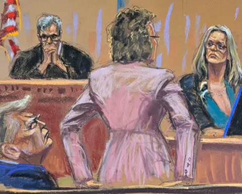 Trump lawyer questions Stormy Daniels' account of sex with Trump