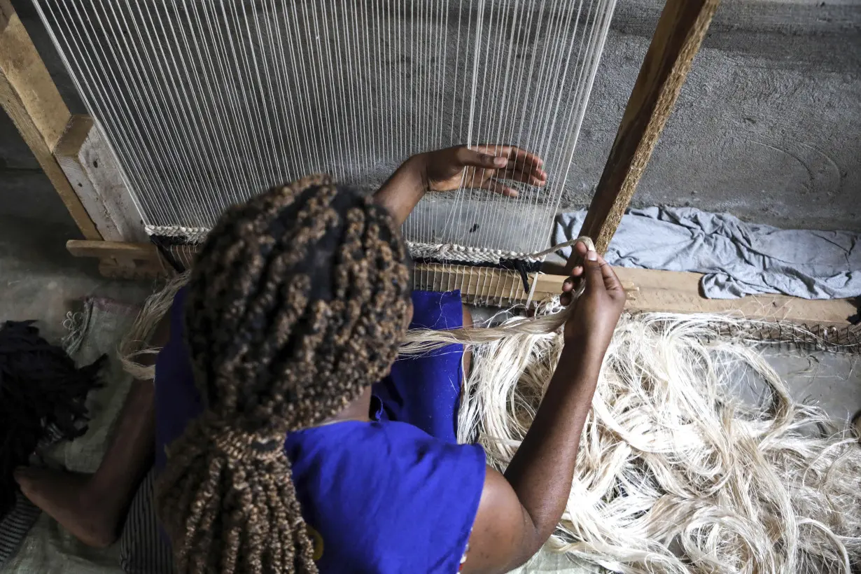 A Ugandan business turns banana fiber into sustainable handicrafts