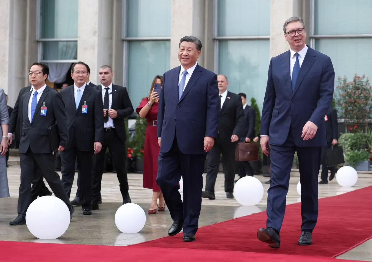 LA Post: China, Serbia chart 'shared future' as Xi Jinping visits Europe