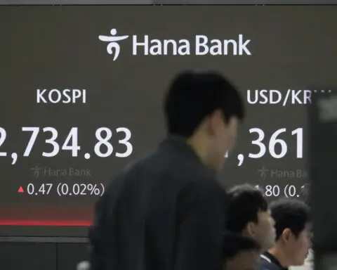 Stock market today: Asian shares mixed after calm day on Wall St