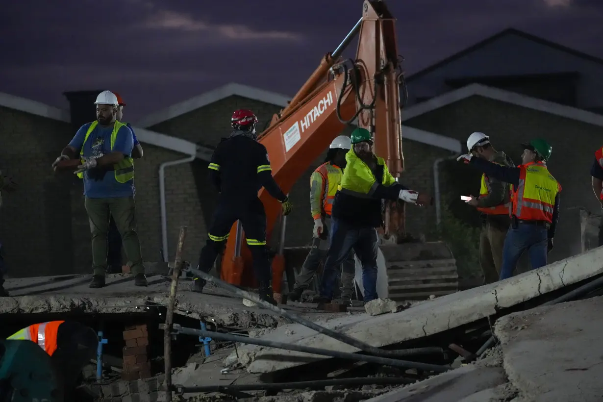 LA Post: Dozens still missing after South African building collapse; 7 confirmed dead