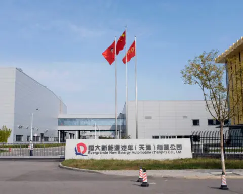 Shares of China Evergrande's EV unit soar after liquidators' stake sale deal