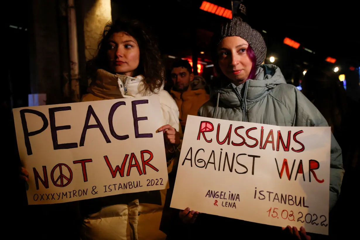 FILE PHOTO: Anti-war rap concert by Russian rapper Oxxxymiron, in Istanbul