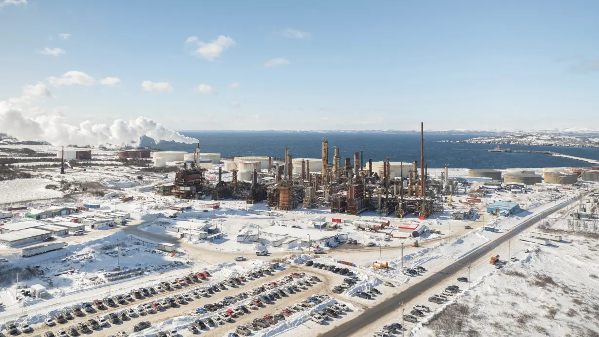 FILE PHOTO: A handout photo of Braya Renewable Fuels' refinery in Come By Chance, Newfoundland and Labrador