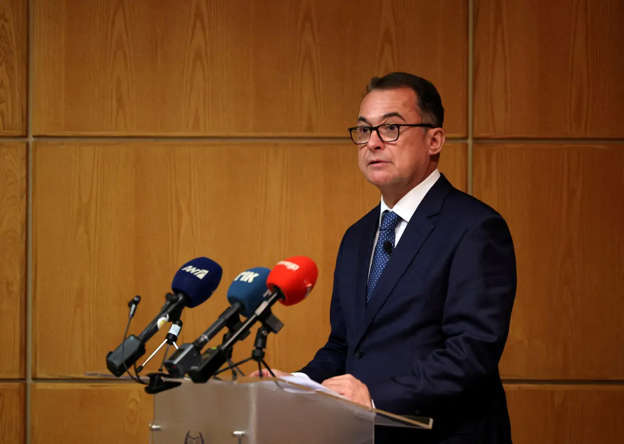 FILE PHOTO: Joachim Nagel, President of the Deutsche Bundesbank speaks at an event in Central Bank of Cyprus in Nicosia