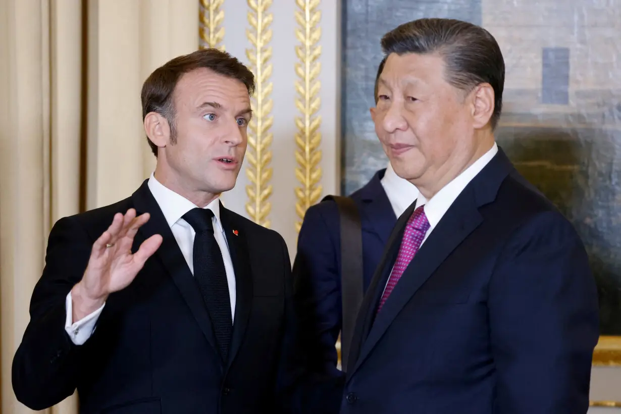 France's Macron holds state dinner for China's Xi in Paris