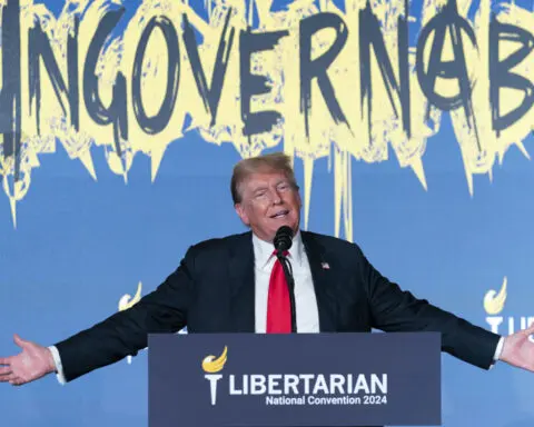Libertarians nominate Chase Oliver for president, spurning both Trump and Kennedy