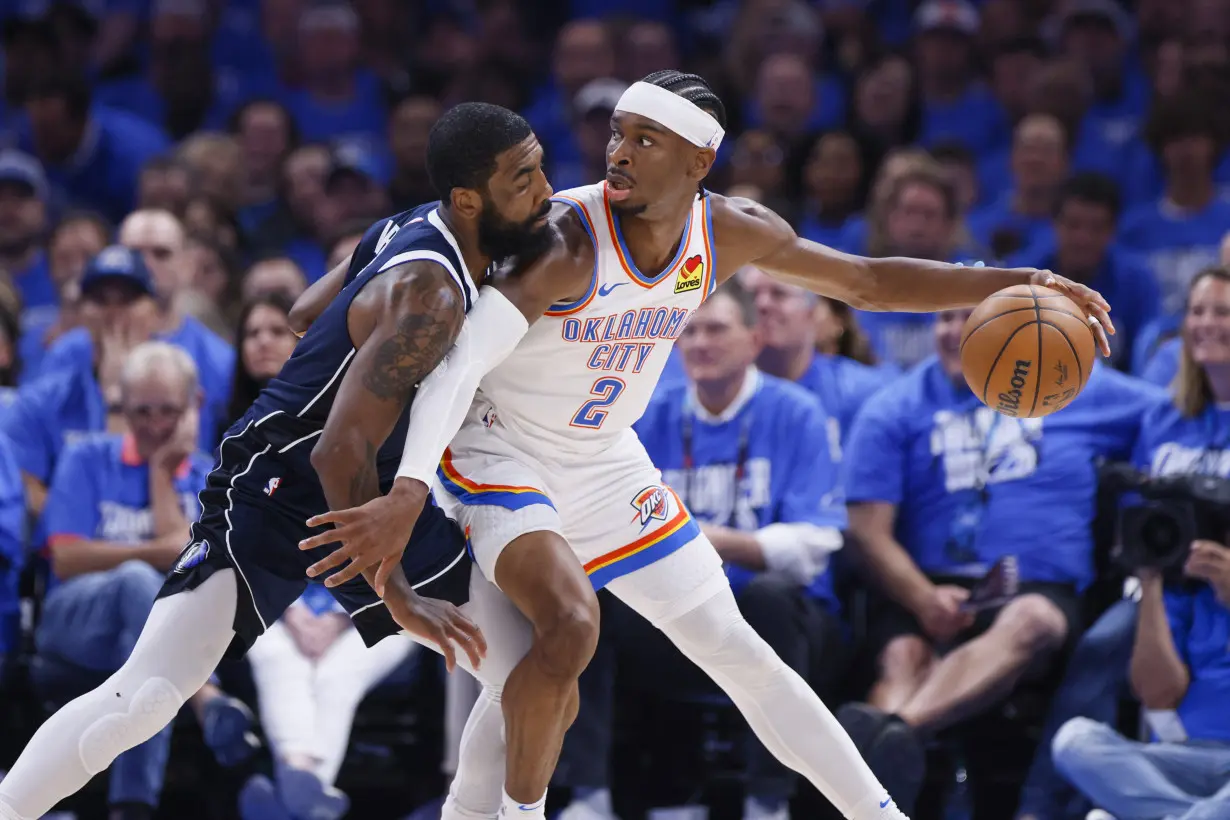 LA Post: Gilgeous-Alexander has 29 points to help Thunder roll past Mavericks in Game 1 of West semifinals