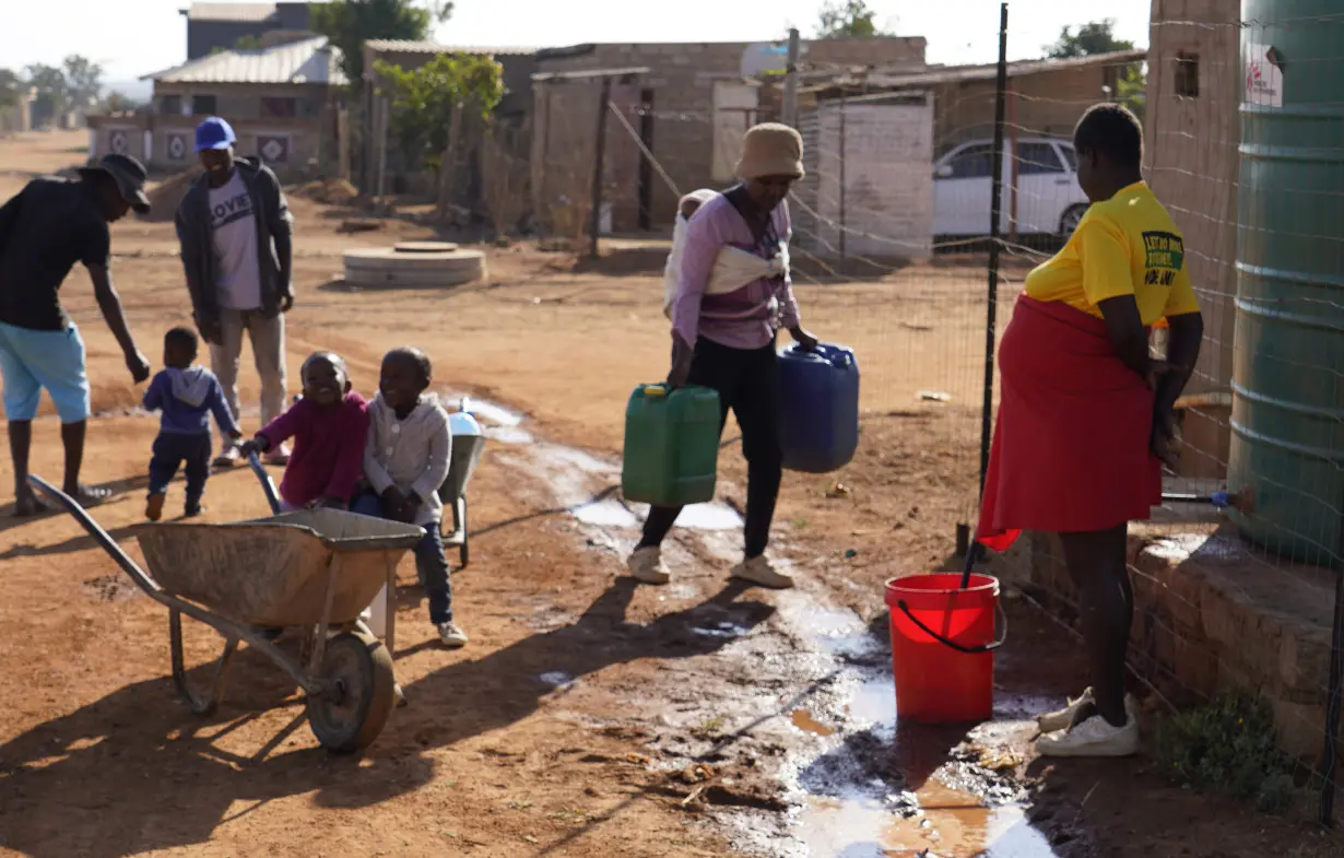 In South Africa, a community struggling for clean water reflects wider discontent ahead of election