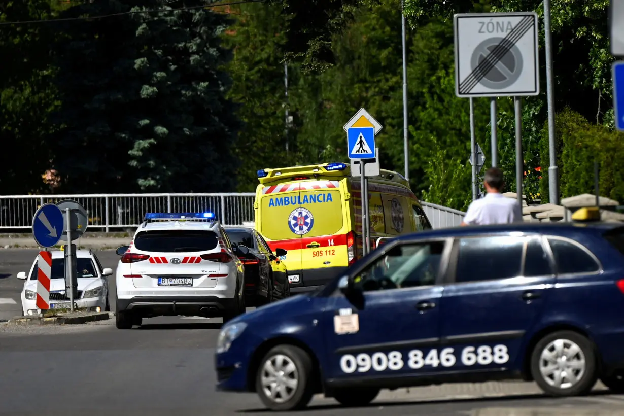 Shooting incident of Slovak PM Robert Fico after Slovak government meeting in Handlova