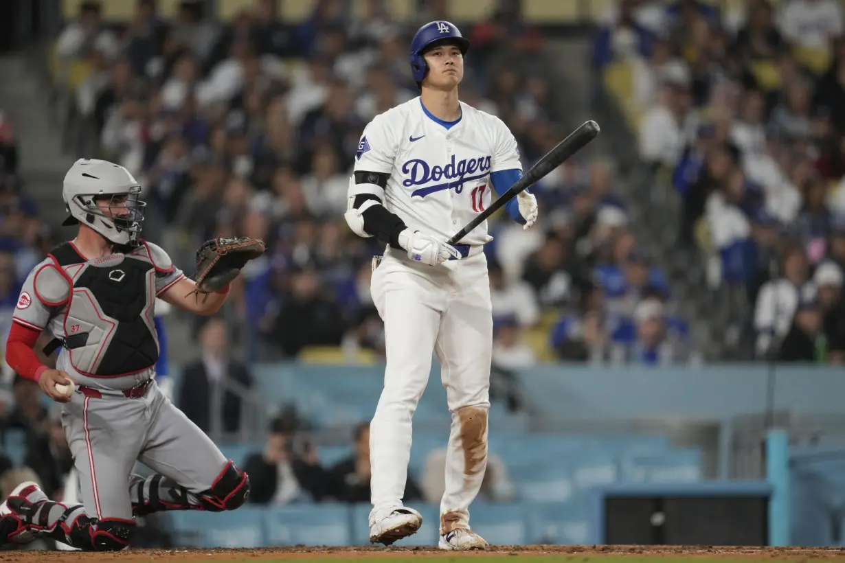 Reds Dodgers Baseball