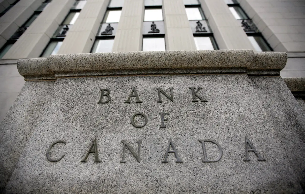 FILE PHOTO: The Bank of Canada building is pictured in Ottawa