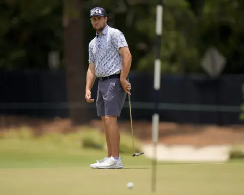 High school biology teacher looks to make the most of his 'Tin Cup' moment at the US Open