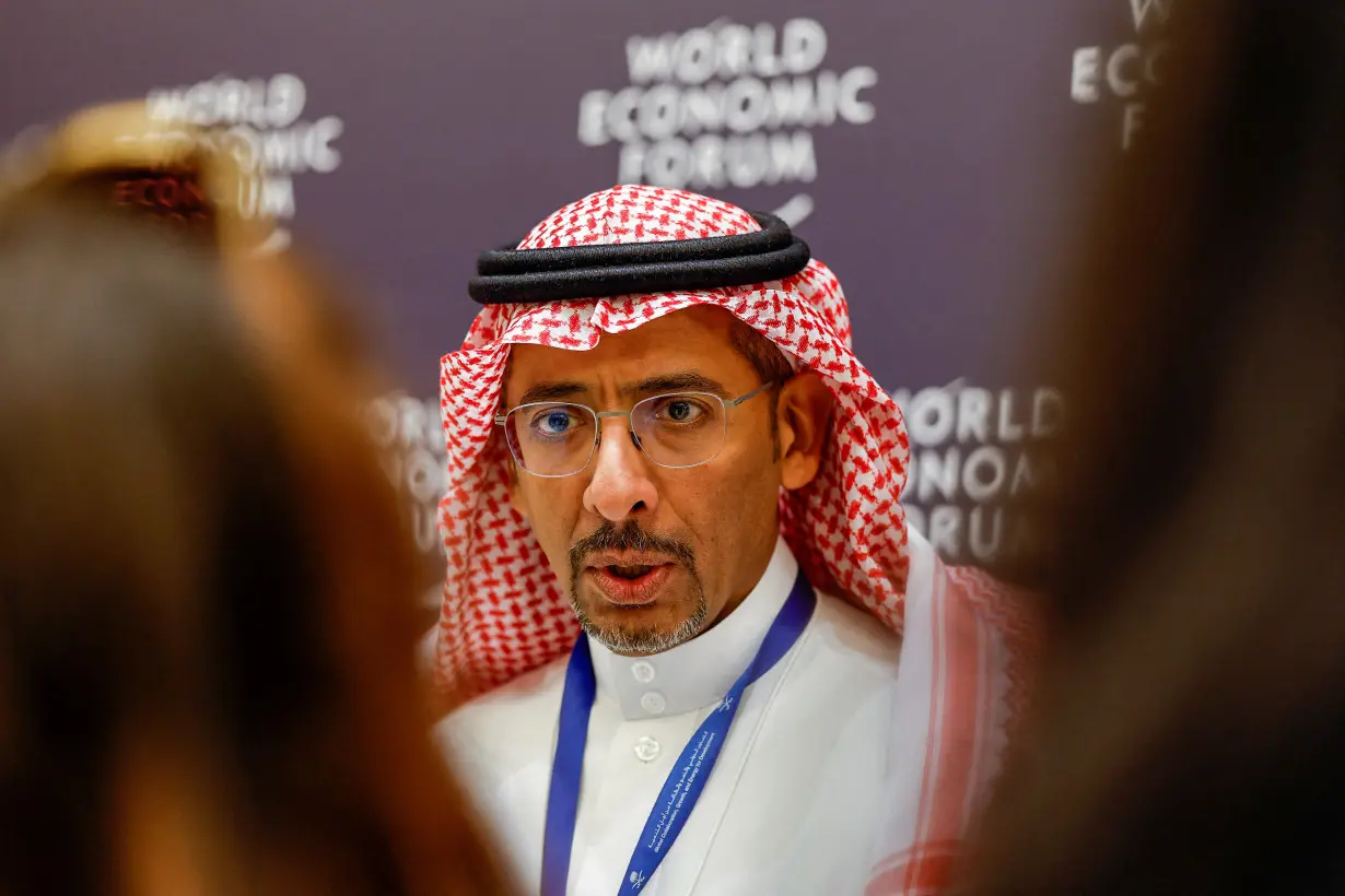 FILE PHOTO: World Economic Forum (WEF) in Riyadh