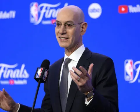 NBA Commissioner Adam Silver says finalizing the new media rights deals is 'complex' process