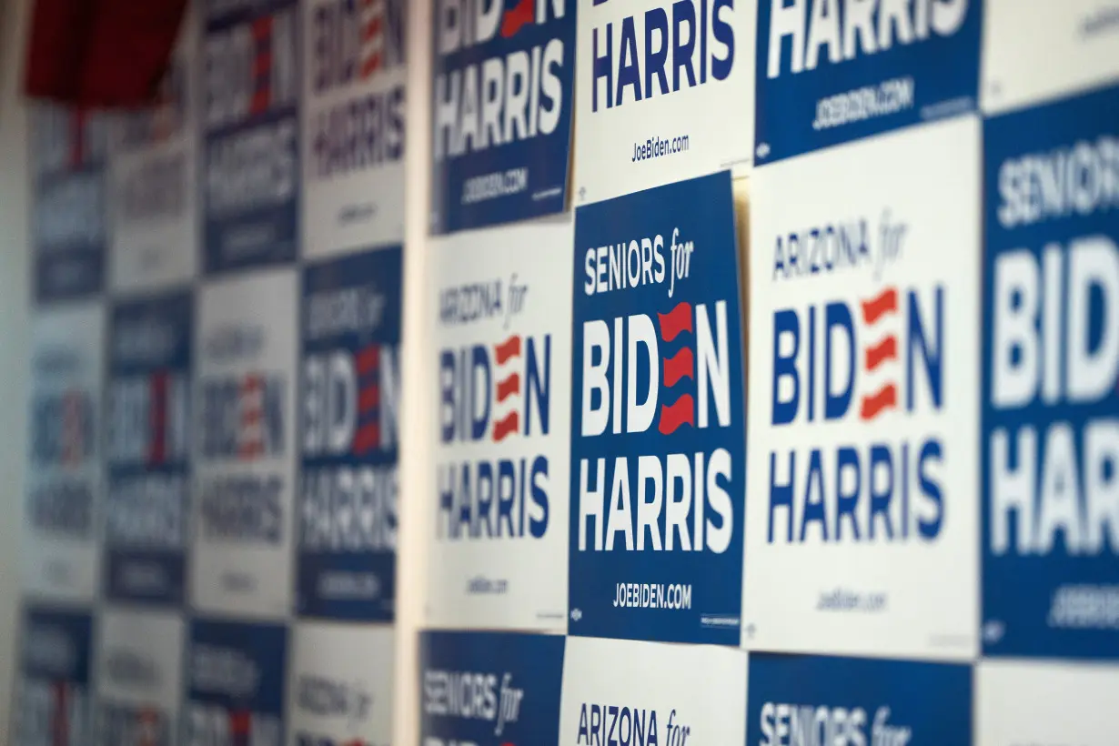 Bingo for Biden-Harris: Seniors in Arizona campaign for the Democrats