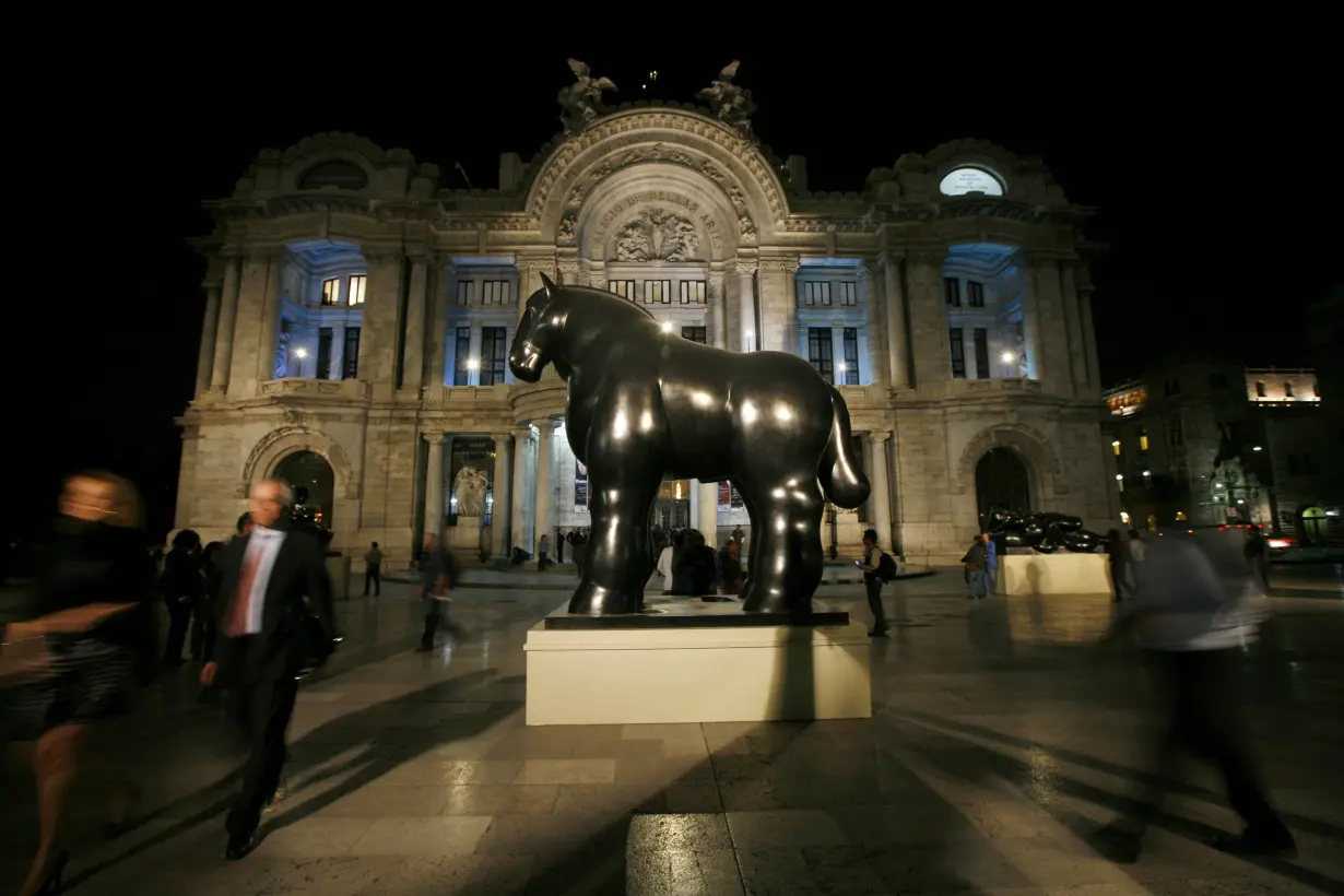 Colombian painter and sculptor Fernando Botero, known for his inflated forms, has died at age 91