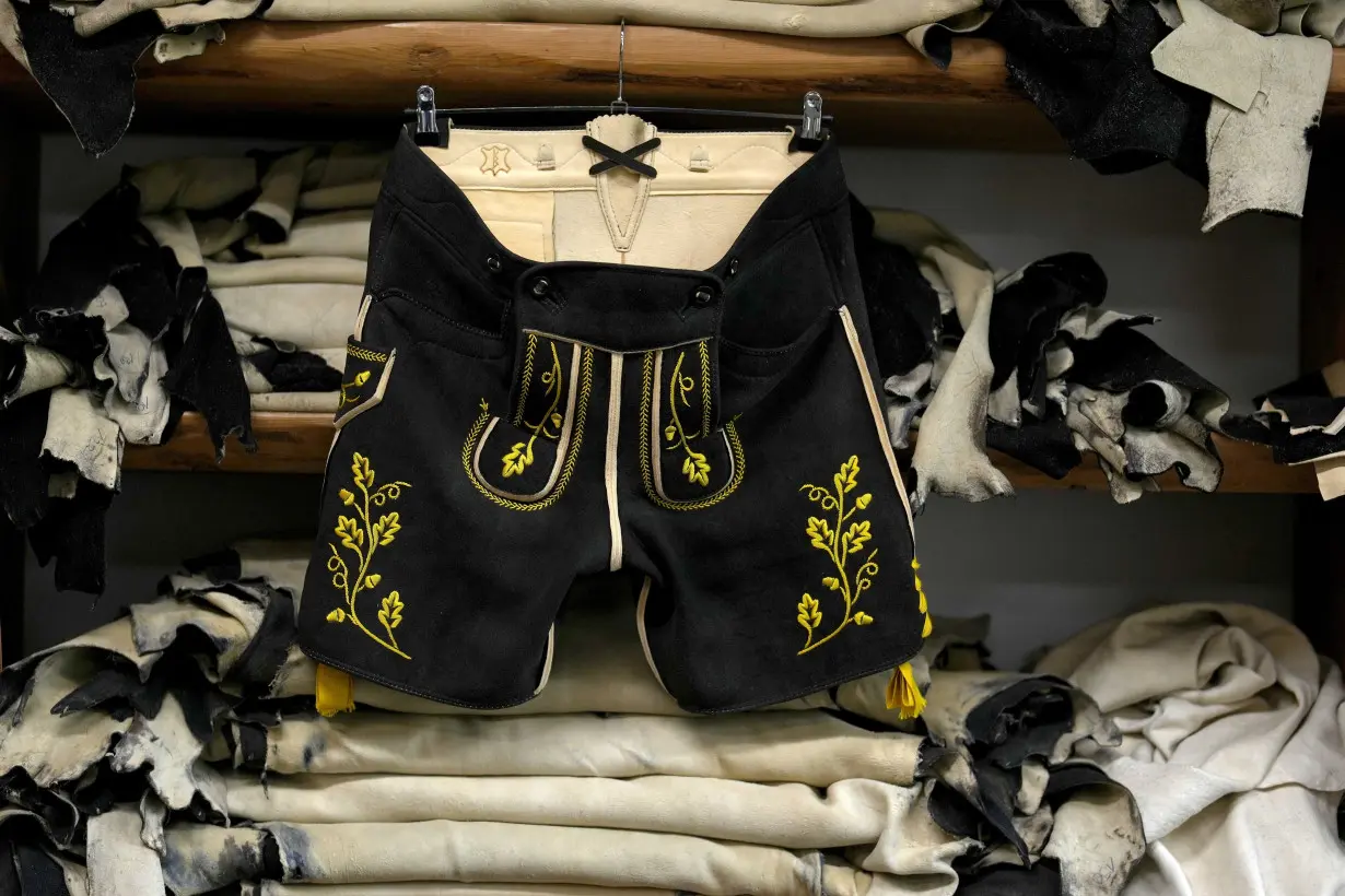 A German tailor who specializes in bespoke lederhosen is in high demand ahead of Oktoberfest