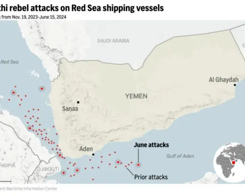 Iran-allied militants claim an attack targeting the Israeli port city of Eilat