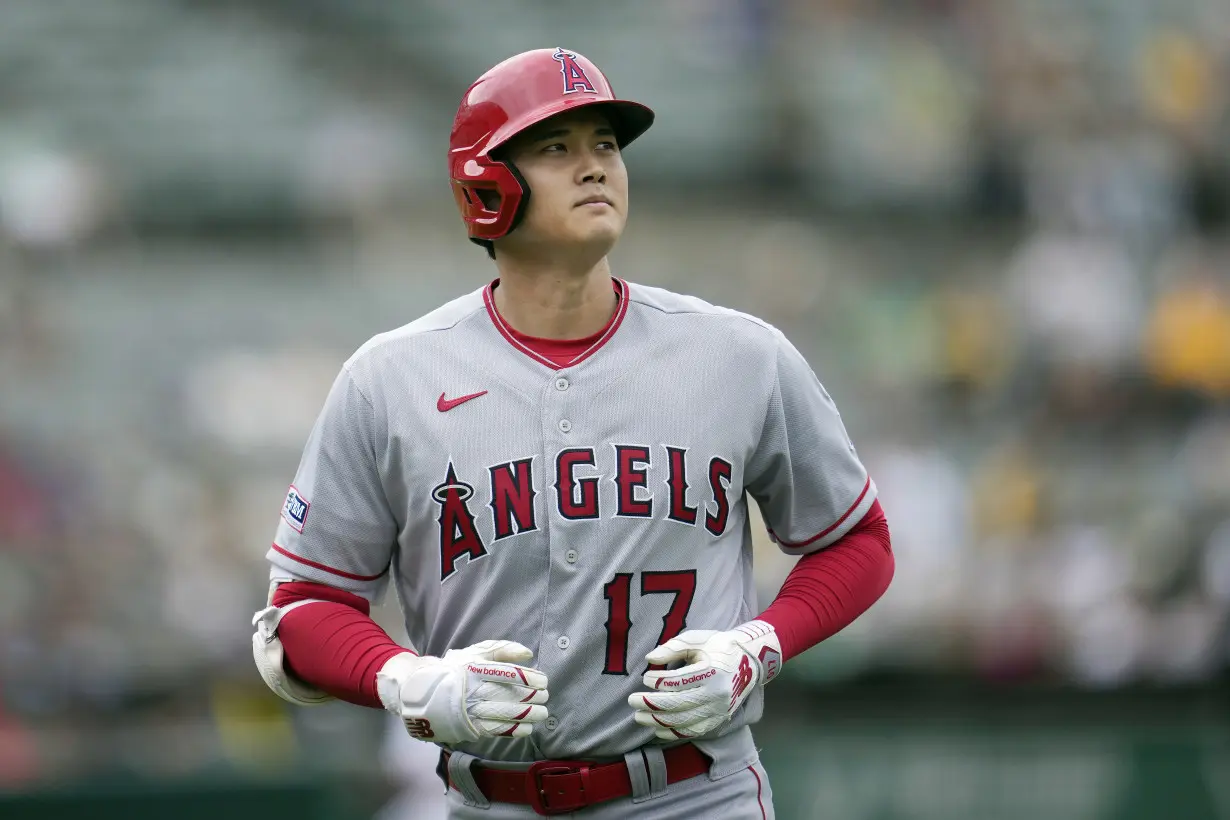 Angels Ohtani Baseball