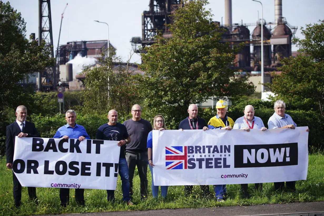 Around 3,000 jobs at risk at UK's biggest steelworks despite government-backed package of support