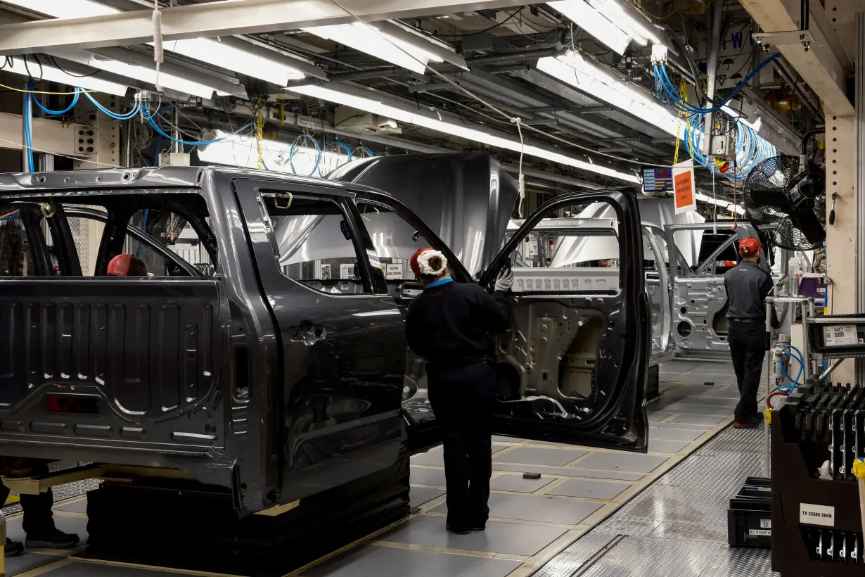 FILE PHOTO: Toyota's truck plant in San Antonio