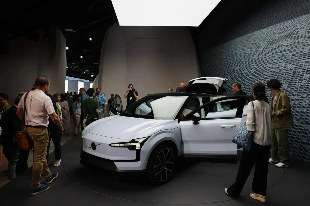 Volvo Cars launches EX30 electric SUV in Milan