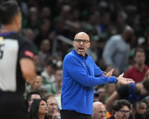 Bond between Celtics' Joe Mazzulla and Manchester City's Pep Guardiola's on display at NBA Finals