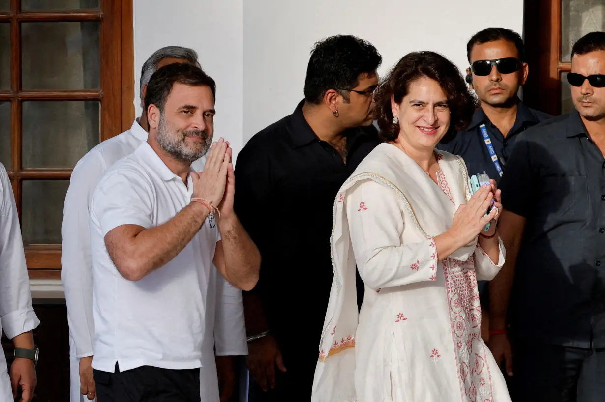 FILE PHOTO: Indian National Developmental Inclusive Alliance (INDIA) bloc's meeting in New Delhi