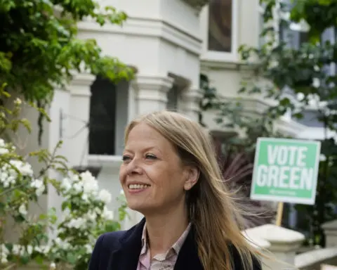 The UK Green Party struggles to be heard in an election where climate change is on the back burner