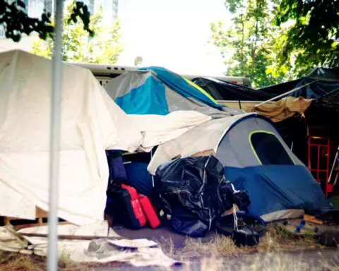 Woman's lost luggage found at homeless encampment after airline snafu