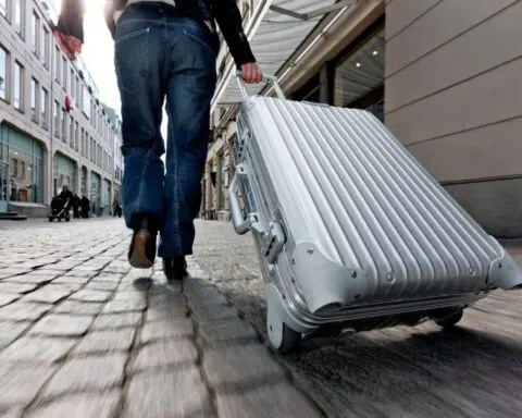 Wheels Off: Fed-up passenger dismantles suitcase to avoid Ryanair's excess baggage charges