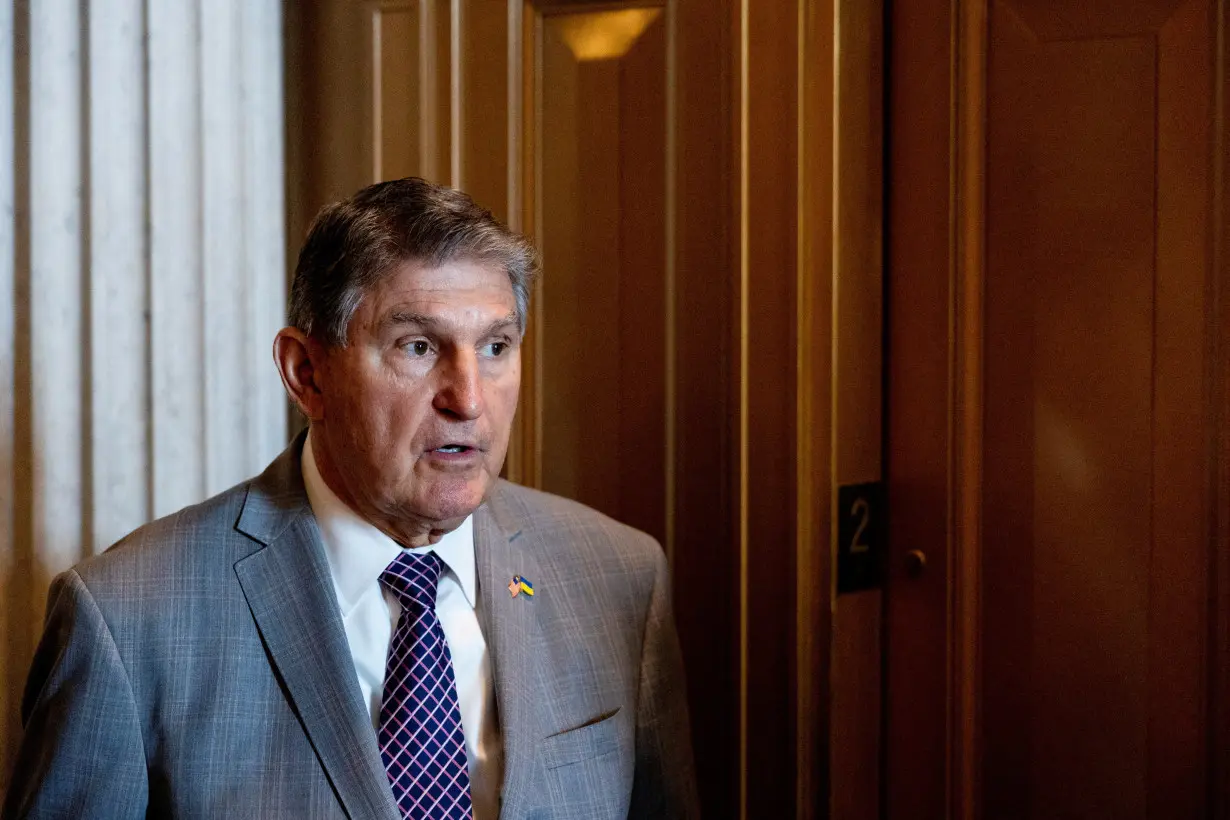 FILE PHOTO: U.S. Senator Joe Manchin