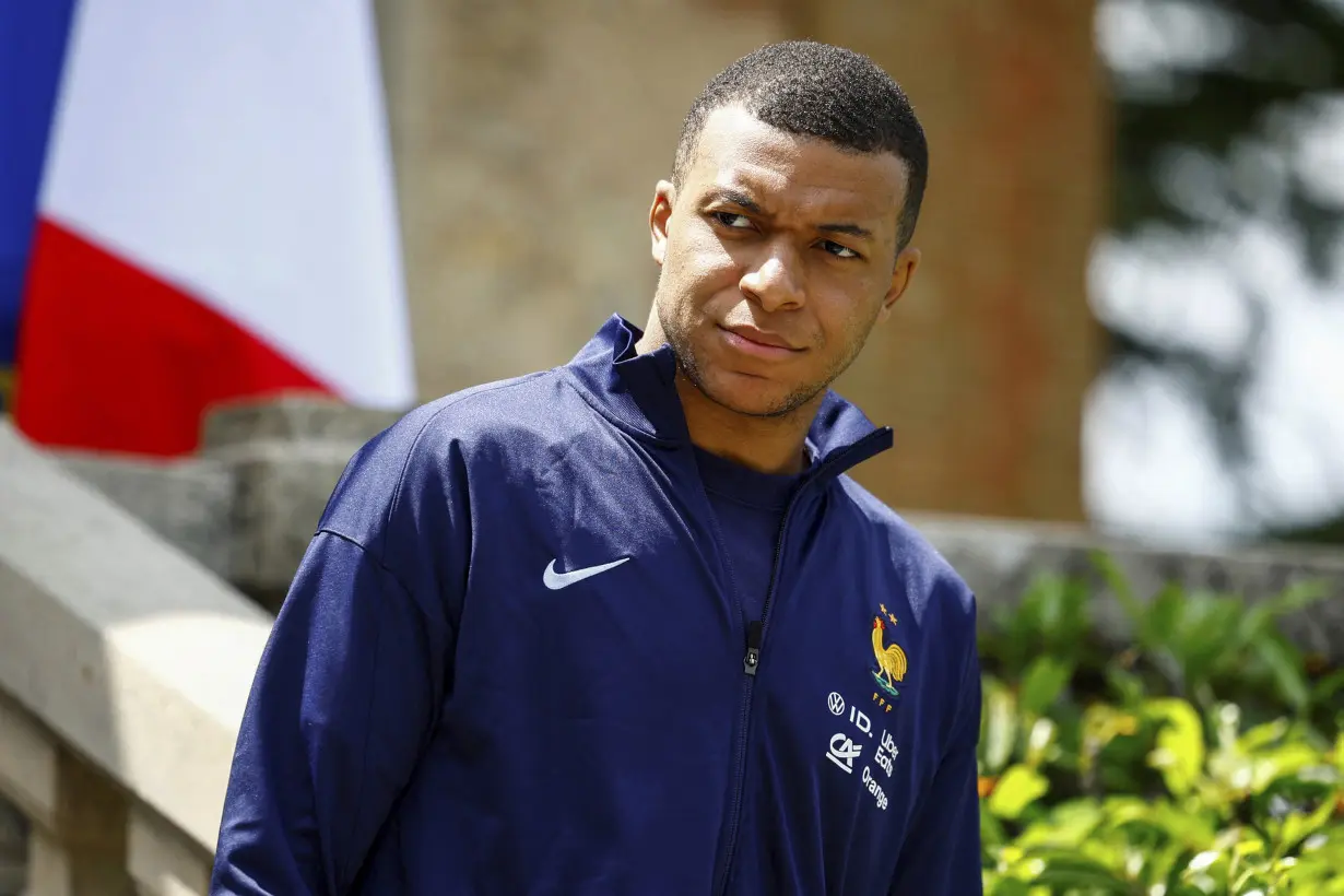 France Soccer Euro 2024 Kylian Mbappe