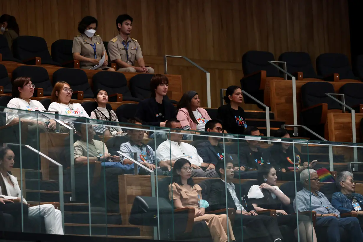 The passing of the marriage equality bill in its second and third readings by the Senate in Bangkok