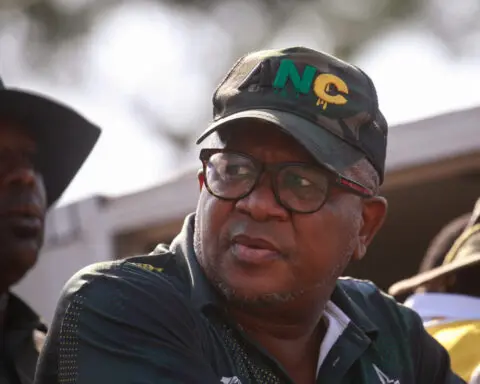 S.Africa's ANC says "nothing to celebrate" after losing majority