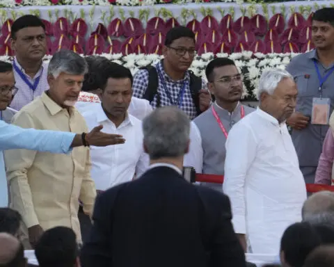 Indian PM Modi names Cabinet for coalition government after his party lost majority