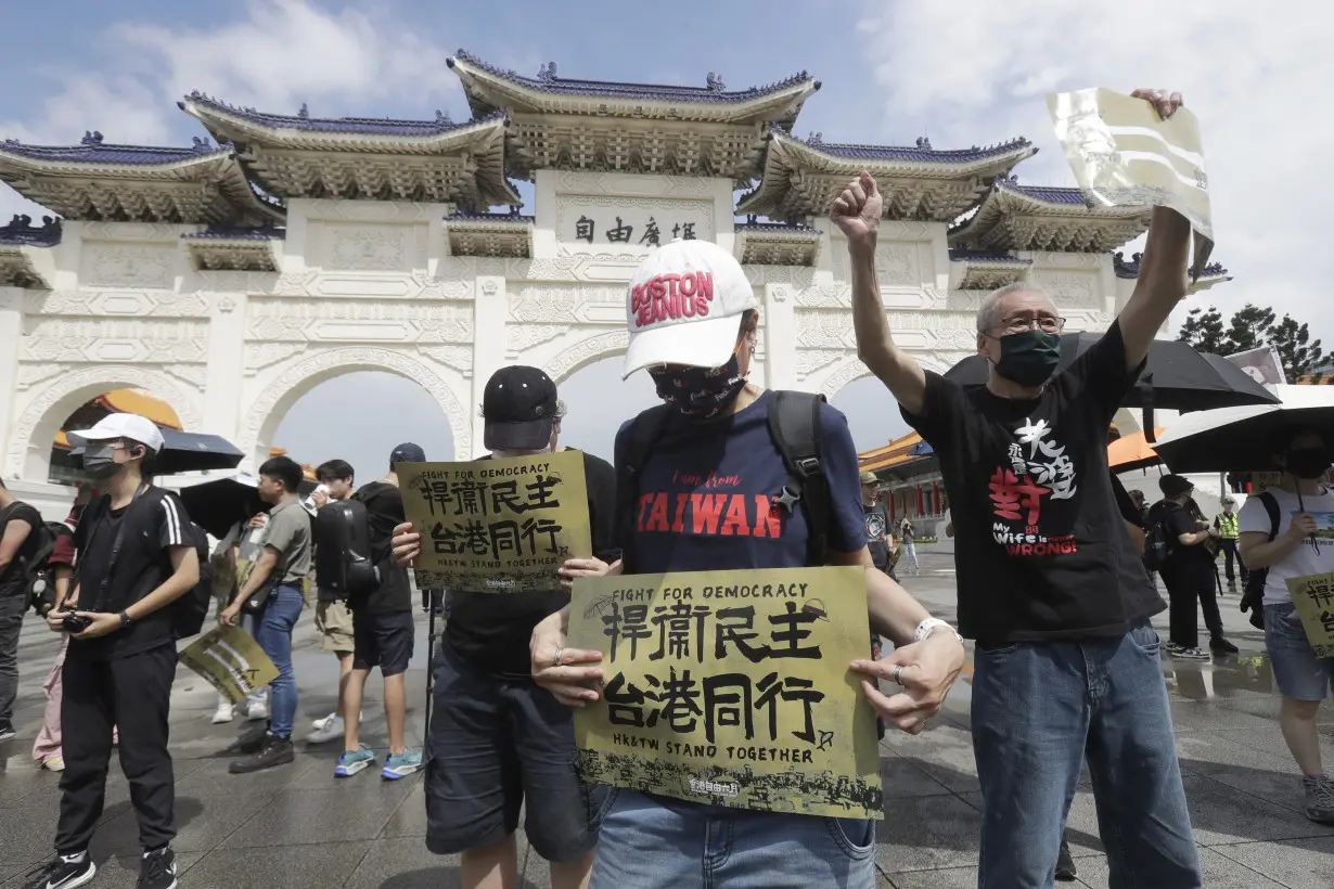 Taiwan Hong Kong Protest