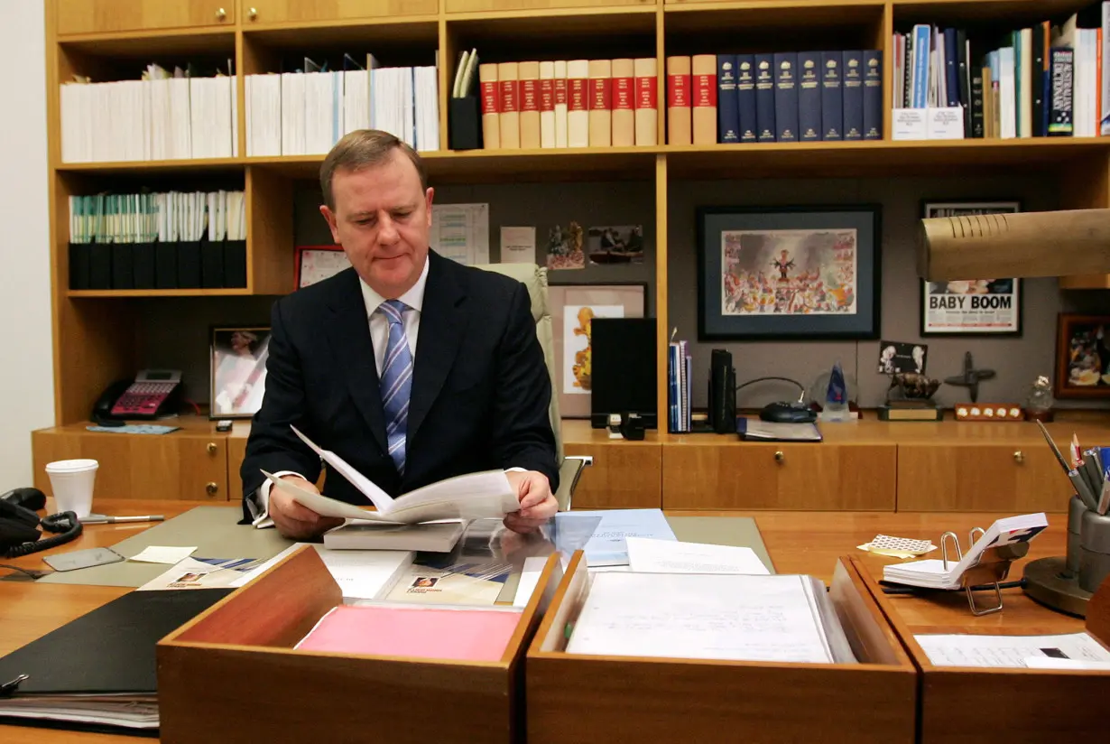 FILE PHOTO: Peter Costello is seen in this 2007 photo