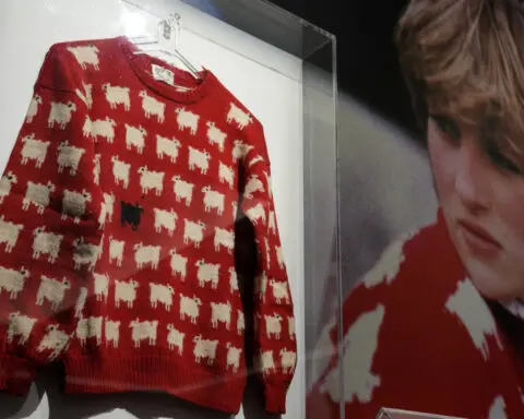 Princess Diana's sheep sweater smashes records to sell for $1.1 million